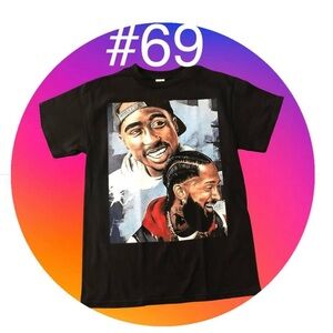 Tupac & Nipsey Graphic T-SHIRT